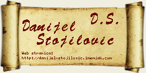 Danijel Stojilović vizit kartica